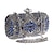 baratos Clutches &amp; Bolsas de Noite-Bolsa de mão feminina para noite, bolsa de mão para festa de casamento com strass em prata