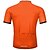 billiga Tröjor för män-21Grams Herr Cykeltröja Kortärmad Cykel Överdelar med 3 bakfickor Bergscykling Vägcykling Andningsfunktion Fuktabsorberande Snabb tork Reflexremsa Svart Blå Orange Polyester sporter Kläder