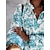 cheap Casual Dresses-Women&#039;s Casual Dress Floral Swing Dress Print Dress V Neck Ruched Print Long Dress Maxi Dress Outdoor Street Fashion Streetwear Loose Fit Long Sleeve Red Blue Green Fall Winter S M L XL XXL