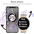 voordelige Smartwatches-LIGE BW0392 Slimme horloge 1.3 inch(es) Smart horloge Bluetooth Gespreksherinnering Slaaptracker Hartslagmeter Compatibel met: Android iOS Dames Waterbestendig Handsfree bellen Mediabediening IP 67