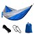 cheap Outdoor Decoration-Camping Hammock Single &amp; Double Portable Hammock Ultralight Nylon Parachute Hammocks with 2 Hanging Straps for Backpacking, Travel, Beach, Camping, Hiking, Backyard