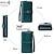 billige kortholdere og etuier-rfid-blokerende lang pung med armbånd, pung i retrostil i imiteret læder med flere kortpladser &amp;amp; id vindue