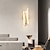 voordelige Wandverlichting voor binnen-led wandlamp indoor wandlamp, 6w 360 ° draaibare acryl gebogen vorm dimbare led moderne verstelbare wandlamp voor binnendecoratie openbare voorzieningen nachtlampje
