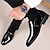 Недорогие Мужские оксфорды-мужские классические лоферы и слипоны деловая обувь лакированные туфли деловая классическая повседневная обувь для офиса и карьеры черный коричневый осень зима