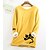 abordables Sudadera-Sudadera de talla grande para mujer, jersey con estampado de sherpa, informal, cálida, deportiva, con cuello redondo, manga larga, microelástica, para otoño&amp;amp;Tejido suave, transpirable y cómodo