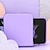 abordables Carcasas Samsung-teléfono Funda Para Samsung galaxia Z Flip 5 Z Flip 4 Z Flip 3 Funda Trasera Portátil Dar la vuelta Protector de cuerpo completo Color sólido El plastico