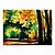 cheap Painting-Handmade Hand Painted Oil Painting Wall Modern Abstract Autumn Forest Painting Pattle Knife Art Canvas Painting Home Decoration Decor Rolled Canvas No Frame Unstretched