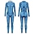 cheap Zentai Suits-Zentai Suits Catsuit Skin Suit Avatar 2 The Way of Water Neytiri Jake Sully Adults&#039; Cosplay Costumes Halloween Men&#039;s Women&#039;s Monster Halloween Carnival With Costume Wig