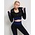 cheap Yoga Tops-Women&#039;s Stand Collar Crop Top Full Zip Thumbhole Winter Color Block Dark Grey Black Yoga Fitness Gym Workout Top Long Sleeve Sport Activewear Stretchy Breathable Lightweight Comfortable