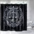 cheap Shower Curtains-Zodiac Series Bathroom Shower Curtains &amp; Hooks Contemporary Polyester Waterproof