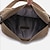 cheap Men&#039;s Bags-Men&#039;s Crossbody Bag Canvas Outdoor Daily Zipper Solid Color Black Brown Khaki