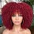 cheap Synthetic Wig-Short Curly Afro Wig With Bangs for Black Women Kinky Curly Hair Wig Afro Synthetic Full Wigs