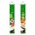 cheap Outdoor Flags &amp; Banners-St. Patrick&#039;S Day Couplet Decoration Curtain Ireland National Day Porch Flag St. Patrick&#039;S Couplet