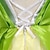 ieftine Costume &amp; Tematică din Filme-Tinker Bell DinBasme Prințesă Tiana Rochie de fete cu flori Costum de petrecere tematică Rochii din tul Fete Film Cosplay Cosplay Halloween Verde Halloween Carnaval Mascaradă Nuntă Invitat la nunta