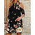preiswerte Casual Kleider-Damen Lässiges Kleid Leopard Blumen Etuikleid Sommerkleid Rundhalsausschnitt Spitze Ausgeschnitten Minikleid Outdoor Täglich Aktiv Modisch Lockere Passform Halbe Ärmel Schwarz Rosa Braun Sommer