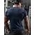 cheap Men&#039;s Cycling Clothing-Men&#039;s Running T-Shirt Compression Shirt Short Sleeve Base Layer Athletic Spandex Breathable Quick Dry Moisture Wicking Gym Workout Running Active Training Sportswear Activewear Solid Colored Black