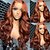 cheap Human Hair Lace Front Wigs-Remy Human Hair 13x4 Lace Front Wig Free Part Brazilian Hair Wavy Brown Wig 130% 150% Density with Baby Hair Natural Hairline 100% Virgin With Bleached Knots Pre-Plucked For wigs for black women Long