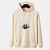 cheap Men&#039;s Hoodies &amp; Sweatshirts-Men&#039;s Hoodie Black Pink Beige Hooded Floral Graphic Prints Sports &amp; Outdoor Daily Sports Hot Stamping Basic Streetwear Casual Spring &amp;  Fall Clothing Apparel Hoodies Sweatshirts