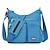 cheap Crossbody Bags-Women&#039;s Crossbody Bag Nylon Outdoor Daily Going out Waterproof Solid Color Almond Sea Blue Elegant black