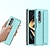 voordelige Samsung-hoesje-telefoon hoesje Voor Samsung Galaxy Z Flip 4 Z Fold 5 Fliphoes Bumperrand Omdraaien Volledig lichaamsbeschermend Effen TPU