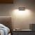 baratos Candeeiros de Parede de interior-candeeiros de parede led nórdico moderno minimalista candeeiro de parede escadaria criativa candeeiro de cabeceira 330 ° rotação sala de estar candeeiro de parede branco quente/branco 110-240 v