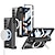 お買い得  サムスン用ケース-電話 ケース 用途 サムスンのギャラクシー Z Fold 5 Z Fold 4 マグセーフ搭載 スタンド付き 耐埃 耐衝撃 ソリッド TPU アクリル PC