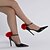 cheap Women&#039;s Heels-Women&#039;s Heels Sexy Shoes Party Beach Pom-pom Pumps Pointed Toe PU Leather Satin Buckle Black