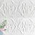 preiswerte einfarbige Tapete-3D einfarbige Skulptur Wandpaneel Tapete selbstklebend Schlafzimmer TV Hintergrund Wandverkleidung Tapete für Wohnkultur 70x70cm/28‘‘x28‘‘