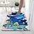 cheap Absorbent Bathroom Rug-Diatomaceous Earth Bath Mat 3D Seaworld Super Absorbent Bathroom Rug Door Mat New Design