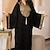 お買い得  アラビアイスラム-女性用 ドレス アバヤ 宗教 サウジアラビア語 アラビア語 イスラム教徒 ラマダン 大人 ドレス