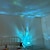 abordables Luces de proyector-Luz nocturna de ondulación de agua giratoria de 16 colores, dinámica con control remoto, proyector de cristal de llama con patrón de agua giratorio