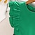 זול סטים-2 חלקים ילדים בנות צבע אחיד חליפת מכנסיים קצרים הגדר שרוולים קצרים פעיל קזו&#039;אל כותנה 7-13 שנים קיץ אודם תלתן