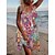cheap Casual Dresses-Women&#039;s Casual Dress Floral Tribal Ethnic Dress Sundress Strap Print Mini Dress Outdoor Daily Ethnic Tribal Loose Fit Sleeveless Blue Purple Green Spring Summer S M L XL XXL