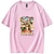 preiswerte Cosplay-Anime-Kapuzenpullover und T-Shirts für den Alltag-One Piece Affe D. Ruffy Roronoa Zoro T-Shirt-Ärmel Bedruckt Klassisch Streetstyle Für Paar Herren Damen Erwachsene Heißprägen Casual