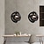 abordables Diseño de Linterna-Luz colgante led, luz colgante retro nórdica en blanco y negro, lámpara de decoración del hogar estilo wabi-sabi, lámpara de araña para sala de estar, comedor, oficina y villa