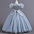 Χαμηλού Κόστους Φορέματα για πάρτι-Παιδιά Κοριτσίστικα Φόρεμα για πάρτυ Συμπαγές Χρώμα Λουλούδι Κοντομάνικο Επίδοση Γάμου Πούλιες Κομψό Πριγκίπισσα Πολυεστέρας Μακρύ Ροζ πριγκίπισσα φόρεμα Φόρεμα τούλι Καλοκαίρι Άνοιξη 4-13 χρόνια