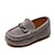 cheap Kids‘ Loafers And Slip-Ons-Boys Loafers Daily Casual School Shoes Suede Breathability Non-slipping Big Kids(7years +) Little Kids(4-7ys) School Birthday Gift Walking Shoes Indoor Outdoor Play Lace-up Yellow Brown Grey Spring