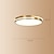 olcso Mennyezeti lámpák-led mennyezeti lámpa kör kör alakú 50 cm süllyesztett lámpák réz nappaliba 110-240V