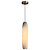billige Cylinderdesign-led pendel mid århundrede marmor pendel armatur til køkkenø spisestue stue hængende lampe e26 base