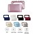 cheap Sheets &amp; Pillowcase-Luxury Satin Pillowcase for Hair Standard Satin Pillowcase with Elastic Band, Pillowcase Set of 2 Suit