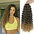 Χαμηλού Κόστους Μαλλιά κροσέ-18 ιντσών 8 πακέτα σγουρά μαλλιά με βελονάκι παραλία μπούκλα με κύμα νερού κροσέ μαλλιά βαθύ κυματιστό πλεξούδες σγουρά κροσέ μαλλιά για μαύρες γυναίκες