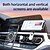 baratos Car Holder Telefone-1pcs Suporte para óculos de sol para carro com clipe de pontas duplas Fácil de Instalar Durável ABS Para SUV Caminhão Van