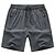 cheap Trousers &amp; Shorts-Men&#039;s Running Shorts Outdoor Loose Fit Breathable Soft Stretchy Sweat wicking Shorts Drawstring Elastic Waist Dark Grey Black Camping / Hiking Climbing Running S M L XL XXL