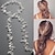 cheap Hair Styling Accessories-Fishing Line Artificial Pearls String Beads Chain Garland Flowers Wedding Party Decoration Party Supplies 1M pearl headband beautiful pearl bridal headband