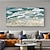 cheap Landscape Paintings-Handmade Oil Painting Canvas Wall Art Decor Abstract Gold Leaf Painting Original Landscape Painting for Home Decor With Stretched Frame/Without Inner Frame Painting