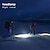 levne Svítilny a kempování světla-mini dobíjecí výkonná čelová svítilna rybaření kempování usb hlava baterka cob led čelovka svítilna světlomety přední lucerna