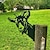 tanie Zatrzymania ścienne na zewnątrz-zwierzęta metalowe dekoracje ogrodowe, zabawne podglądanie krowa metalowe rzeźby ścienne odporne na warunki atmosferyczne kute sztuka znak krowy ogród na zewnątrz wystrój domu krowa dekoracje ścienne