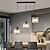 cheap Island Lights-LED Pendant Light with Transparent Glass Shade Matte Black 3-Lights Pendant Lighting Adjustable Industrial Retro Style Hanging Light Fixture for Kitchen Island Dining Room Foyer Farmhouse