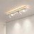 رخيصةأون مصابيح موضعية-أضواء السقف LED قابلة للتعتيم لغرفة المعيشة ، أضواء كاشفة أضواء السقف السوداء للدوران إضاءة المسار ثلاثة ألوان يعتم أضواء السقف الموجهة 3 اتجاهات لمتجر الملابس