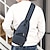 رخيصةأون حقائب رجالية-رجالي حقيبة كروس حقيبة الصدر قماش اكسفورد الأماكن المفتوحة مناسب للبس اليومي مناسب للخارج لون الصلبة أسود أزرق داكن رمادي
